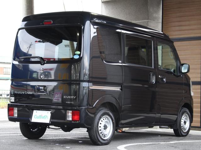 エブリイ ＰＣリミテッド　キャンピング車岡モータースミニチュアクルーズ外部電源カーテンベットキットナビフルセグバックカメラ（44枚目）