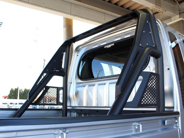 ハイゼットトラック ジャンボエクストラ 衝突軽減 リフトアップ 猪狩バンパーガード 荷台ロールバー MLJホイール ヨコハマジオランダーX-AT スマートキー アイドリングストップ 純正LEDヘッドライト LEDフォグランプ(6枚目)