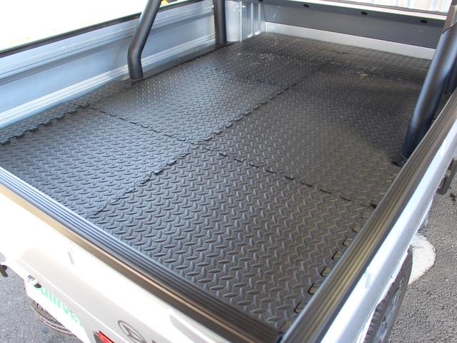 ハイゼットトラック ジャンボエクストラ 衝突軽減 リフトアップ 猪狩バンパーガード 荷台ロールバー MLJホイール ヨコハマジオランダーX-AT スマートキー アイドリングストップ 純正LEDヘッドライト LEDフォグランプ(13枚目)