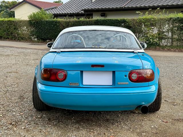 ユーノスロードスター ノーマルベース ノーマルベース(2名)TEIN車高調/軽量化フライホイール/KTSインテークパイプ/社外エキマニ/HKSマフラー/スタビリンク/タイミングベルト交換済み/15インチ社外ホイール(7枚目)