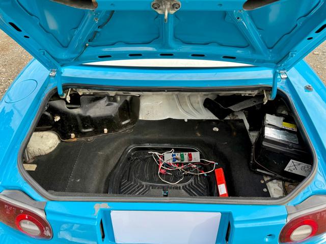 ユーノスロードスター ノーマルベース ノーマルベース(2名)TEIN車高調/軽量化フライホイール/KTSインテークパイプ/社外エキマニ/HKSマフラー/スタビリンク/タイミングベルト交換済み/15インチ社外ホイール(10枚目)