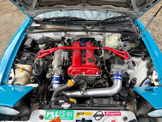 ユーノスロードスター ノーマルベース ノーマルベース(2名)TEIN車高調/軽量化フライホイール/KTSインテークパイプ/社外エキマニ/HKSマフラー/スタビリンク/タイミングベルト交換済み/15インチ社外ホイール(13枚目)