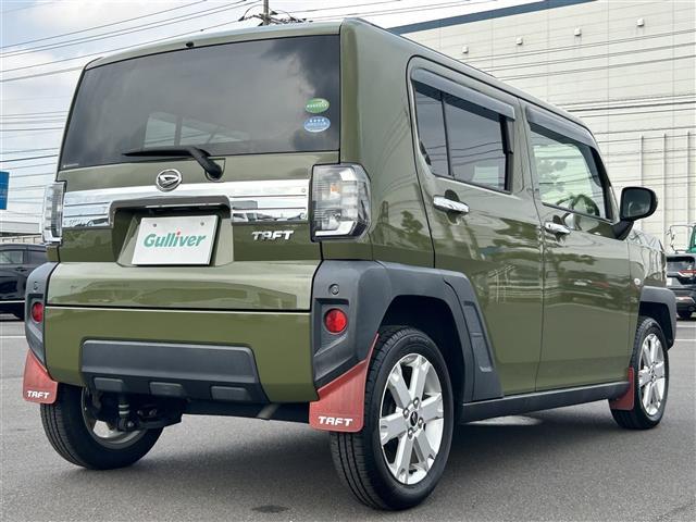 タフト Ｇターボ　禁煙車　純正９型ナビ　バックカメラ　フルセグＴＶ　Ｂｌｕｅｔｏｏｔｈ　ドラレコ　純正マッドガード　ＥＴＣ　衝突軽減　シートヒーター　電子パーキング　革ハンドル　ハンドルスイッチ　ＬＥＤヘッドライト（37枚目）