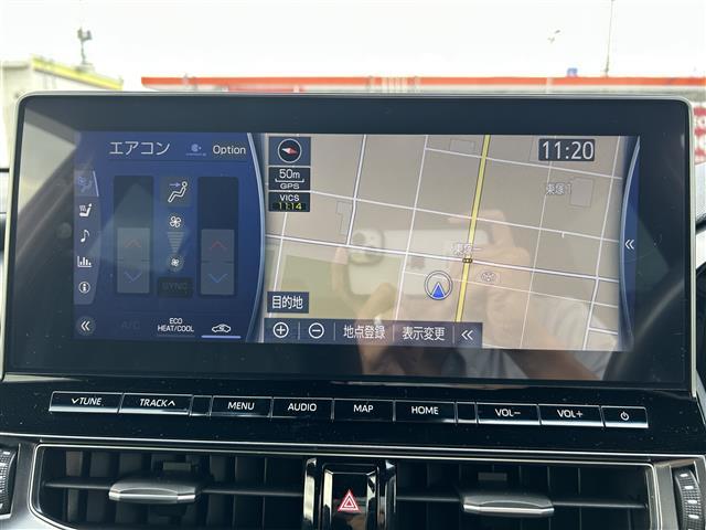 クラウンハイブリッド ＲＳアドバンス　禁煙車　純正１２．３型ナビ　サンルーフ　ＴＲＤエアロ　ＨＵＤ　全方位カメラ　Ｂｌｕｅｔｏｏｔｈ　ドラレコ　レーダー探知機　ＥＴＣ２．０　冷シート　温シート　パワーシート　ＢＳＭ　レーダクルコン（2枚目）