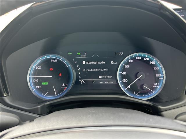 クラウンハイブリッド ＲＳアドバンス　禁煙車　純正１２．３型ナビ　サンルーフ　ＴＲＤエアロ　ＨＵＤ　全方位カメラ　Ｂｌｕｅｔｏｏｔｈ　ドラレコ　レーダー探知機　ＥＴＣ２．０　冷シート　温シート　パワーシート　ＢＳＭ　レーダクルコン（19枚目）