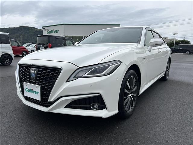 クラウンハイブリッド S 純正ナビ 全方位カメラ ETC ドラレコ シートヒーター ステアリングヒーター 本革巻きステアリング クリアランスソナー 衝突軽減 横滑り防止装置 レーダークルーズコントロール レーンキープアシスト(35枚目)