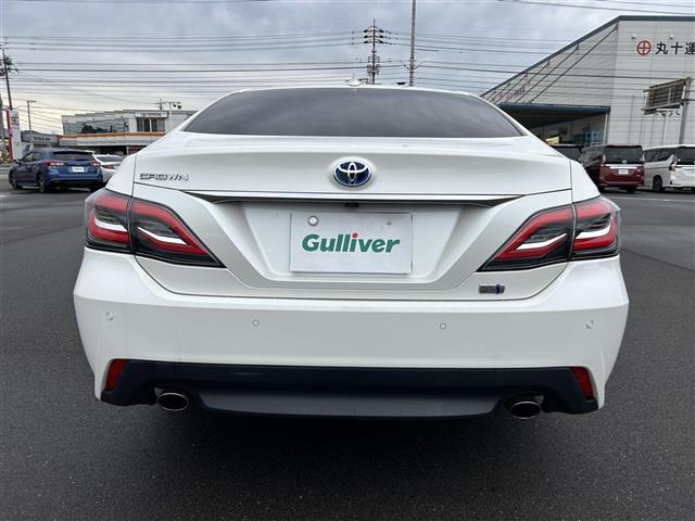 クラウンハイブリッド S 純正ナビ 全方位カメラ ETC ドラレコ シートヒーター ステアリングヒーター 本革巻きステアリング クリアランスソナー 衝突軽減 横滑り防止装置 レーダークルーズコントロール レーンキープアシスト(38枚目)