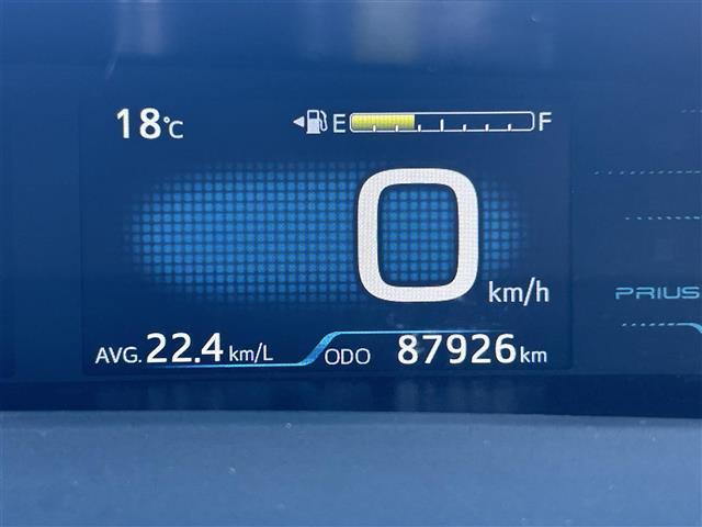 プリウスPHV Sセーフティプラス 純正9型ナビ バックカメラ ドラレコ ETC トヨタセーフティセンス 衝突軽減 パーキングアシスト レーダークルーズコントロール オートマチックハイビーム レーンキープ シートヒーター フロアマット(17枚目)