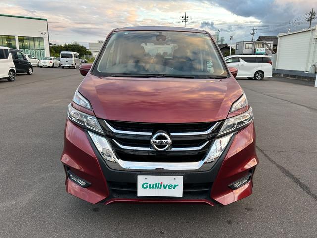 セレナ ハイウェイスター 社外ナビ ALPINE12.8型フリップダウンモニター バックカメラ 片側パワスラ ETC ドラレコ ハンズフリーオートスライドドア クルーズコントロール アイドリングストップ 16インチ純正AW(18枚目)