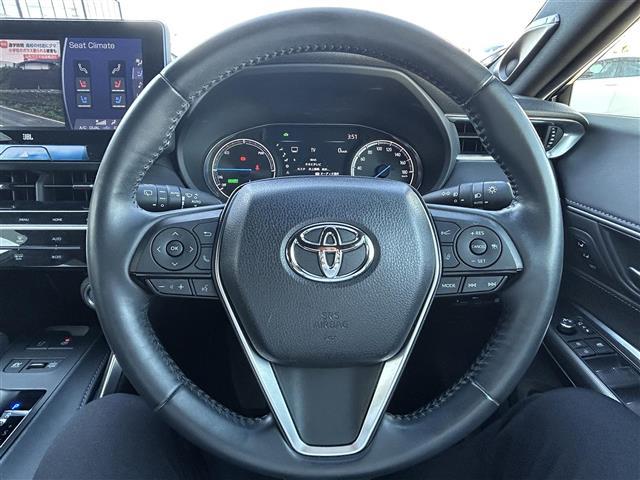 ハリアーハイブリッド Z レザーパッケージ JBL 純正12.3インチナビ バックカメラ BSM ETC2.0 デジタルインナーミラー ドラレコ トヨタセーフティセンス レーダークルーズ パワーバックドア ベンチレーション 19インチ純正AW(16枚目)