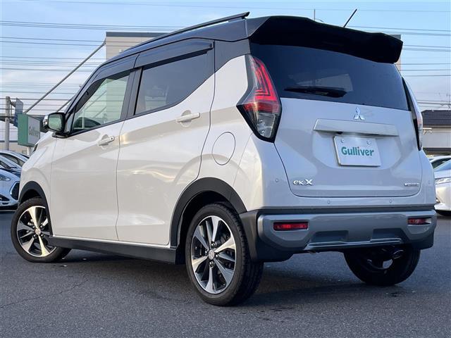 eKクロス T プレミアム ワンオーナー ターボ 純正9インチナビ 全方位カメラ フルセグTV Bluetooth ルーフレール ドラレコ ETC クルコン 衝突軽減 レーンアシスト プッシュスタート スマートキー 取説 保証書(43枚目)