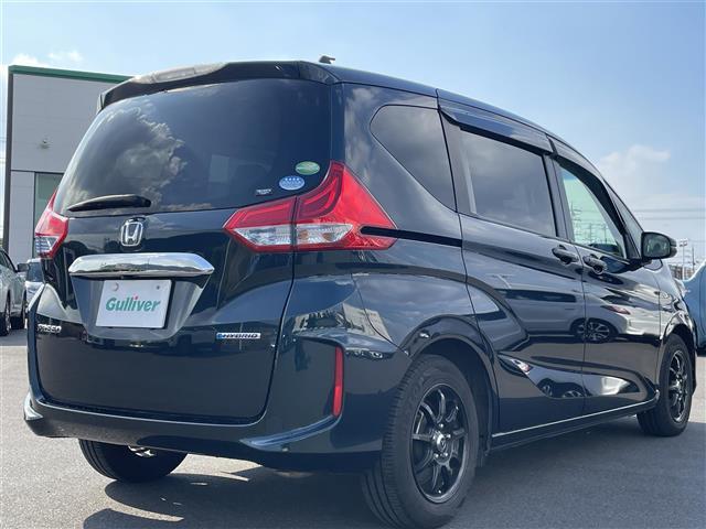 フリードハイブリッド ハイブリッド・ＥＸ　純正ナビ　バックカメラ　両側パワスラ　ＥＴＣ　ドラレコ　デジタルインナーミラー　ホンダセンシング　レーダークルーズコントロール　レーンキープアシスト　シートヒーター　１５インチ社外ＡＷ　フロアマット（35枚目）