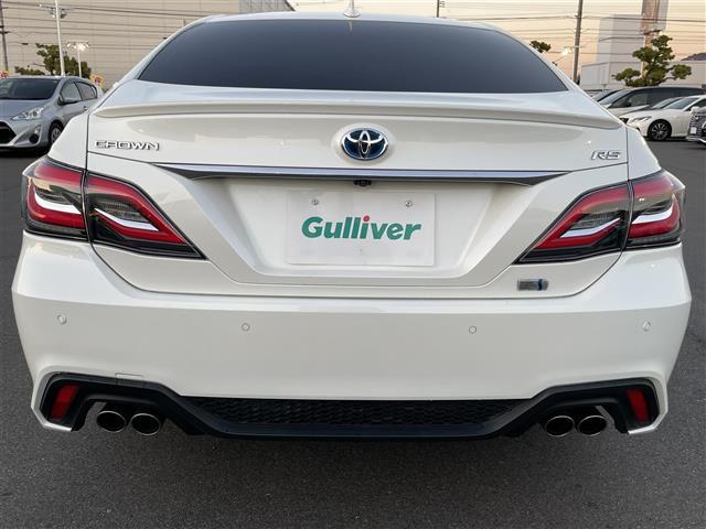 クラウンハイブリッド ＲＳアドバンス　純正ナビ　バックカメラ　ＥＴＣ　ＨＵＤ　ドラレコ　トヨタセーフティセンス　ＢＳＭ　レーダークルーズコントロール　パワーシート　シートヒーター　ステアリングヒーター　フロアマット　１８インチ純正ＡＷ（38枚目）