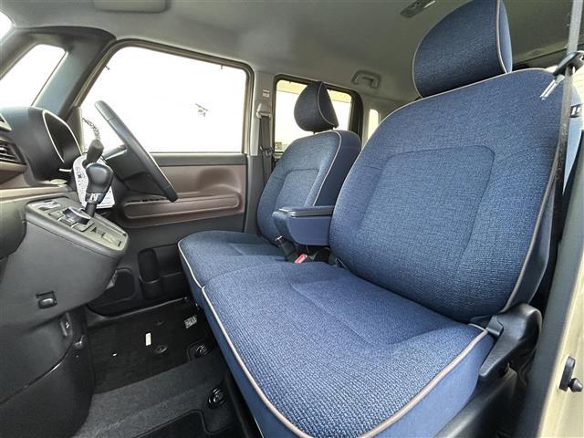 ムーヴキャンバス セオリーＧ　社外ナビ　全方位カメラ　両側パワスラ　衝突軽減ブレーキ　コーナーセンサー　アイドリングストップ　電子パーキング　オートライト　シートヒーター　プッシュスタート　スマートキー　純正フロアマット（33枚目）