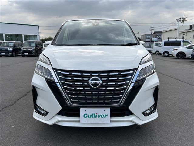 セレナ ハイウェイスターV 社外10インチナビ フリップダウンモニター 全方位カメラ 両側パワスラ ETC BSM コーナーセンサー 衝突軽減 クルーズコントロール アイドリングストップ 16インチ純正AW LEDヘッドライト(34枚目)