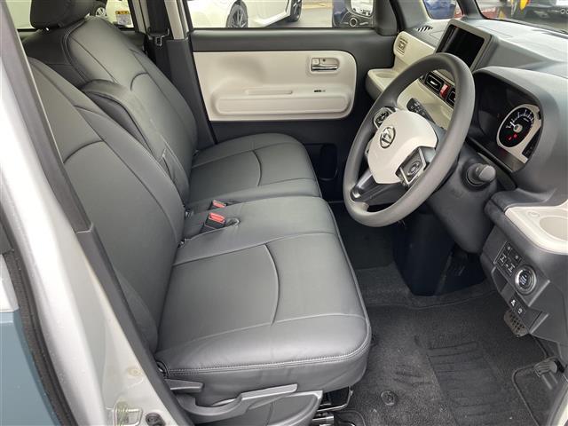 ムーヴキャンバス ストライプスＧ　両側パワスラ　レーダークルーズコントロール　衝突軽減　コーナーセンサー　アイドリングストップ　電子パーキング　オートマチックハイビーム　シートヒーター　プッシュスタート　純正フロアマット（24枚目）