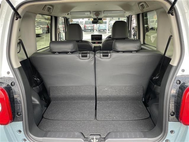 ムーヴキャンバス ストライプスＧ　両側パワスラ　レーダークルーズコントロール　衝突軽減　コーナーセンサー　アイドリングストップ　電子パーキング　オートマチックハイビーム　シートヒーター　プッシュスタート　純正フロアマット（28枚目）