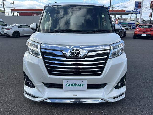 ルーミー カスタムＧ　モデリスタ　純正ナビ　バックカメラ　両側パワスラ　ＥＴＣ　トヨタセーフティセンス　クルーズコントロール　オートマチックハイビーム　シートヒーター　１４インチ純正ＡＷ　フロアマット　スマートキー（34枚目）