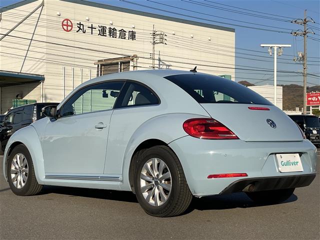 ザ・ビートル デザイン　社外ナビ　地デジＴＶ（ＡＭ／ＦＭ／ＣＤ／ＤＶＤ）　バックカメラ　ドライブレコーダー　コーナーセンサー　リモコンキー　１６インチ純正ＡＷ　フロアマット　電動格納ミラー（43枚目）