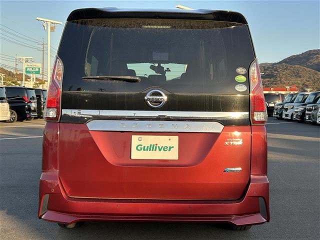 セレナ ハイウェイスター　Ｖセレクション　純正１０インチナビ　純正１１インチフリップダウンモニター　全方位カメラ　両側パワスラ　ＥＴＣ　パーキングアシスト　クルーズコントロール　衝突軽減　アイドリングストップ　１６インチ純正ＡＷ　フロアマット（38枚目）