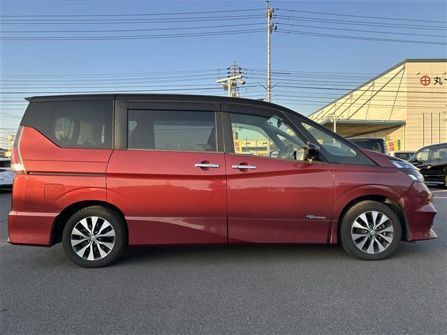 セレナ ハイウェイスター　Ｖセレクション　純正１０インチナビ　純正１１インチフリップダウンモニター　全方位カメラ　両側パワスラ　ＥＴＣ　パーキングアシスト　クルーズコントロール　衝突軽減　アイドリングストップ　１６インチ純正ＡＷ　フロアマット（40枚目）