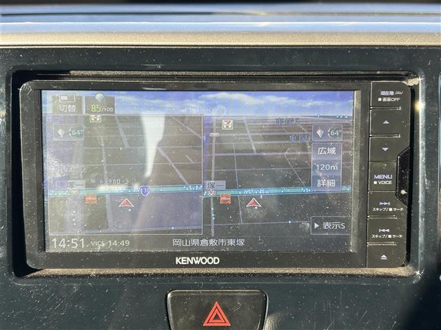 ｅＫスペースカスタム カスタムＴ　ｅ－アシスト　社外ナビ　バックカメラ　両側パワスラ　ＥＴＣ　ドラレコ　衝突軽減ブレーキ　クルーズコントロール　アイドリングストップ　電格ミラー　スマートキー　プッシュスタート　純正フロアマット　１５インチ純正ＡＷ（3枚目）