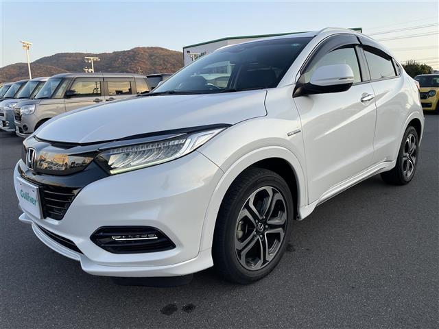 ヴェゼル ハイブリッドZ・ホンダセンシング 純正ナビ バックカメラ ホンダセンシング 衝突軽減ブレーキ 誤発進抑制機能 歩行者事故低減ステアリング 先行発進お知らせ機能 追従クルコン 車線維持支援システム 路外逸脱制御機能 標識認識機能(35枚目)