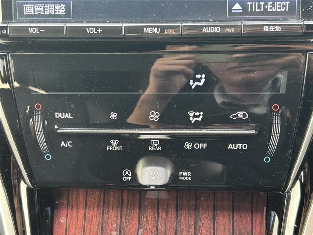 ハリアー プレミアム 純正9インチナビ バックカメラ ETC トヨタセーフティセンス クルーズコントロール オートマチックハイビーム アイドリングストップ 18インチ純正AW 純正フロアマット ハーフレザーシート(18枚目)