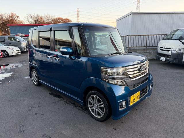 Ｎ－ＢＯＸカスタム Ｇ・Ｌパッケージ　ＮＯ．７５６　ナビ　バックカメラ　ＴＶ　両側パワースライドドア　シートカバー　ＥＴＣ　スマートキー　禁煙車（3枚目）