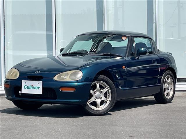 カプチーノ ベースグレード JVCカーオーディオ 保管用カバー付きハードトップルーフ インタークーラーターボ ターボタイマー 純正フロアマット スペアキー シガーソケット パワーウィンドウ 保証書 取扱説明書(17枚目)