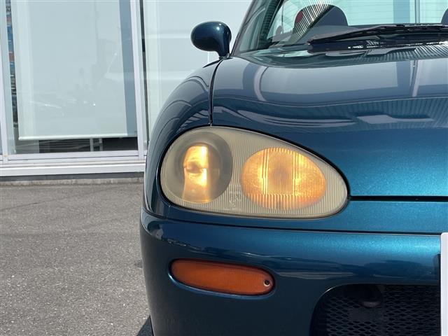 カプチーノ ベースグレード JVCカーオーディオ 保管用カバー付きハードトップルーフ インタークーラーターボ ターボタイマー 純正フロアマット スペアキー シガーソケット パワーウィンドウ 保証書 取扱説明書(30枚目)