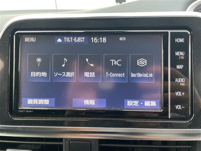 シエンタ ハイブリッド　ファンベースＧ　純正ナビ　ワンオーナー　Ｂｌｕｅｔｏｏｔｈ／ＣＤ／ＤＶＤ／フルセグＴＶ　ＥＴＣ　クルーズコントロール　ドライブレコーダー　全方位カメラ　コーナーセンサー　前席シートヒーター　　両側パワースライドドア（3枚目）