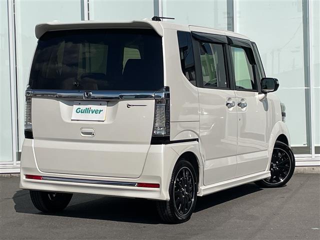 N-BOXカスタム G ターボSSブラックスタイルパッケージ 純正8インチSDナビ バックカメラ クルーズコントロール シートヒーター シティブレーキアクティブシステム パドルシフト オートリトラミラー LEDフォグランプ 純正AW 純正フロアマット ETC(35枚目)