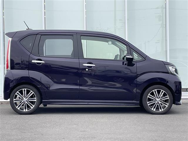 ムーヴ カスタム　ＲＳ　ＳＡＩＩ　スピーダー製ポータブルナビ　純正１５インチアルミホイール　ＬＥＤヘッドライト　フロントフォグランプ　オートライト　プッシュスタート／スマートキー　スペアキー　後方コーナーセンサー　ベンチシート（11枚目）