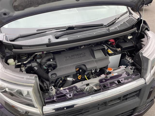 ムーヴ カスタム　ＲＳ　ＳＡＩＩ　スピーダー製ポータブルナビ　純正１５インチアルミホイール　ＬＥＤヘッドライト　フロントフォグランプ　オートライト　プッシュスタート／スマートキー　スペアキー　後方コーナーセンサー　ベンチシート（14枚目）