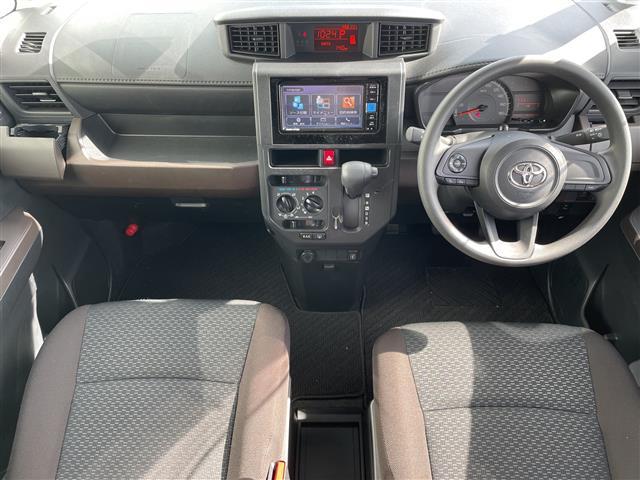 ルーミー X 純正ナビ バックカメラ ドラレコ(前後) Bluetooth DVD CD フルセグTV ビルトインETC リヤドアサンシェード サイドバイザー スマートキー プッシュスタート フルフラットシート(2枚目)