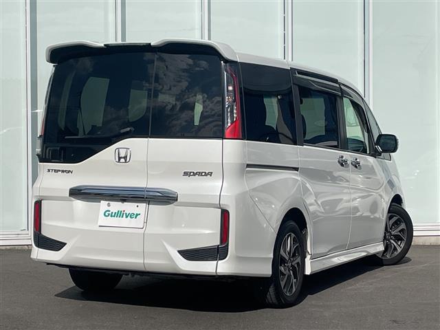 ステップワゴンスパーダ スパーダアドバンスパッケージα　純正ナビ　バックカメラ　Ｂｌｕｅｔｏｏｔｈ　リアモニター　ＥＴＣ　ワクワクゲート　片側パワースライドドア　クルコン　サイドアンダーミラー　純正フロアマット　オートライト　ＬＥＤヘッドライト（36枚目）