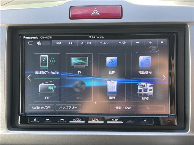 フリード Ｇ　ジャストセレクション　スマートキー　社外ナビ　Ｂｌｕｅｔｏｏｔｈ　バックカメラ　ＡＬＰＩＮＥ後席モニター　ＥＴＣ　前後ドラレコ　片側パワスラ　純正フロアマット　社外アルミ（3枚目）