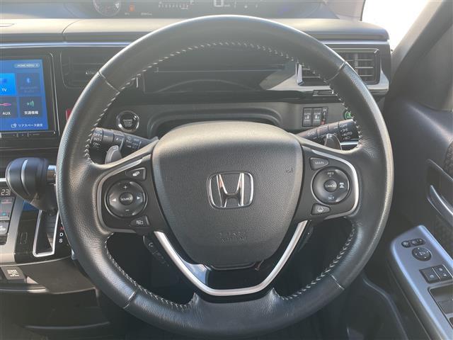 ステップワゴンスパーダ スパーダ　ホンダセンシング　純正ＨＤＤナビ　両側パワースライドドア　追従式クルーズコントロール　バックカメラ　ドライブレコーダー／デジタルミラー　プッシュスタート／スマートキー　パドルシフト　ＬＥＤヘッド　フォグランプ　純正ＡＷ（24枚目）