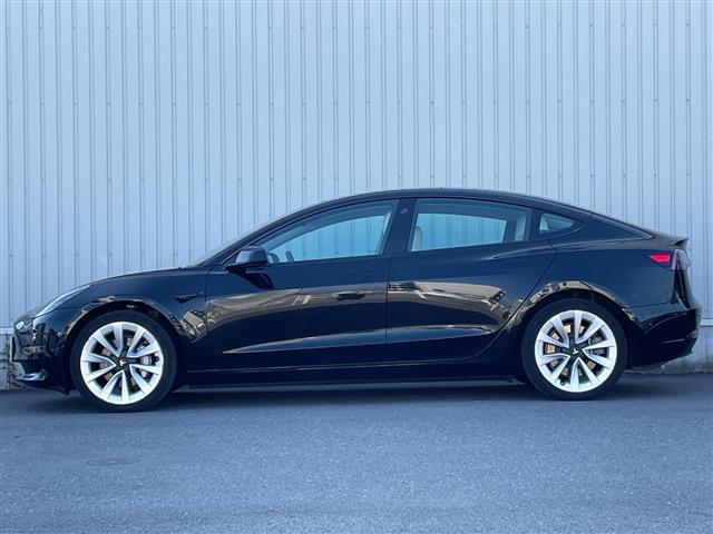 モデル3 ロングレンジ AWD ガラスルーフ純正ナビバックモニター革シートユーザー買取車ステアリングヒーターシートヒーターカードキーETCパワーシート19インチアルミ(4枚目)