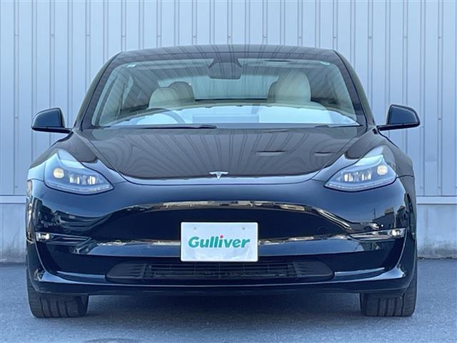 モデル3 ロングレンジ AWD ガラスルーフ純正ナビバックモニター革シートユーザー買取車ステアリングヒーターシートヒーターカードキーETCパワーシート19インチアルミ(6枚目)