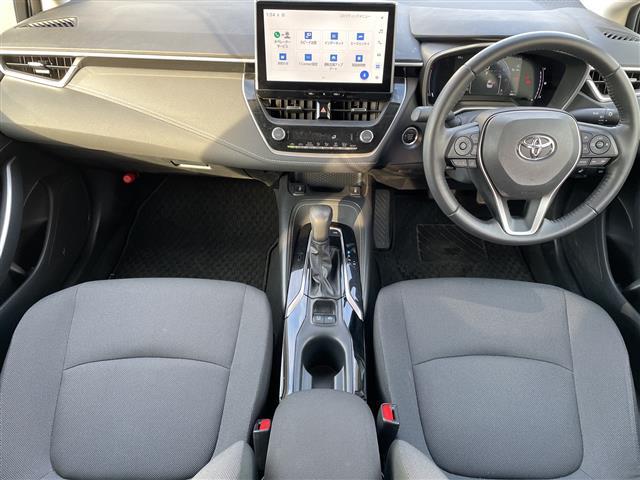 カローラ G 純正ナビ ETC 追従式クルーズコントロール バックカメラ MTモード付AT 前後コーナーセンサー クリアランスソナー レーンキープアシスト 前席シートヒーター オートマチックハイビーム(2枚目)