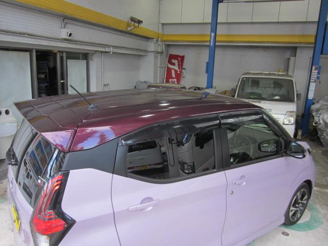 デイズ ハイウェイスター Gターボプロパイロットエディション 後期モデル カラーV12P67(カンジュクカシス/シルキーライラック) プロパイロット 純正ナビ(MM223D-L) 地デジ アラウンドビュー 純正ドラレコ インテリキー レザーシート LEDライト(9枚目)