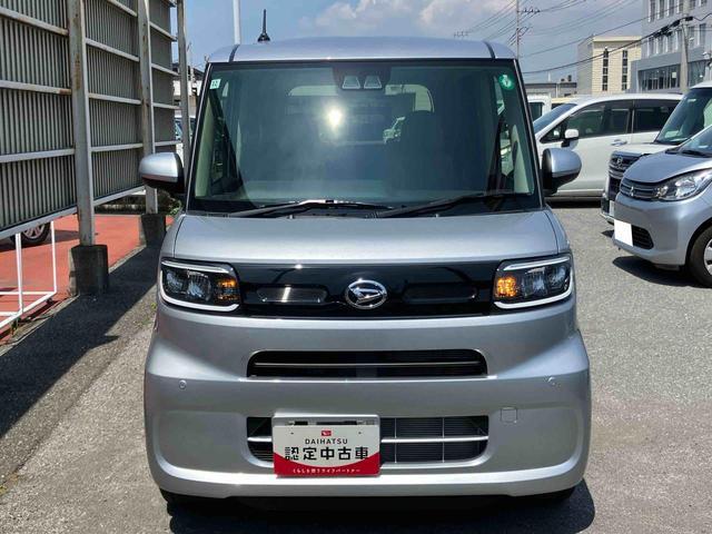 タント X ホールドモード付電動パーキングブレーキ 前席シートヒーター オートライト オートハイビーム LEDヘッドライト 左側電動スライドドア ミラクルオープンドア プッシュエンジンスタート キーフリーシステム(4枚目)