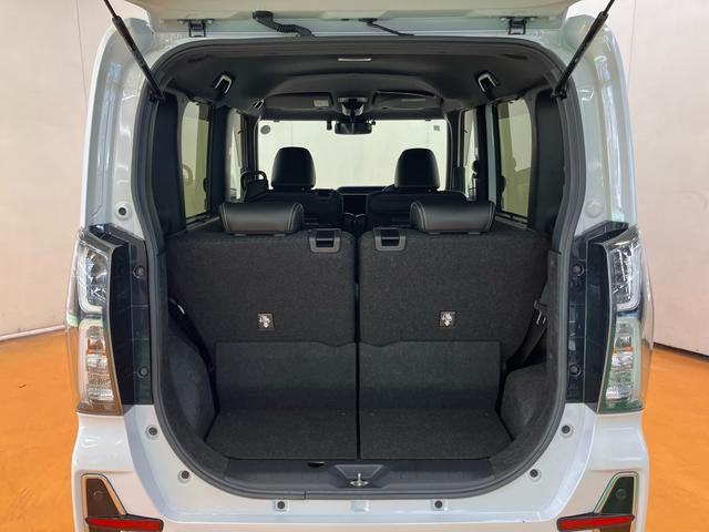 タント カスタムRS バックカメラ連動9インチフルセグナビ USB接続 ブルートゥース対応 フロント.リヤドライブレコーダー連動 ETC 前席シートヒーター バックドア大型スポイラー バックドアメッキセンターガーニッシュ(43枚目)