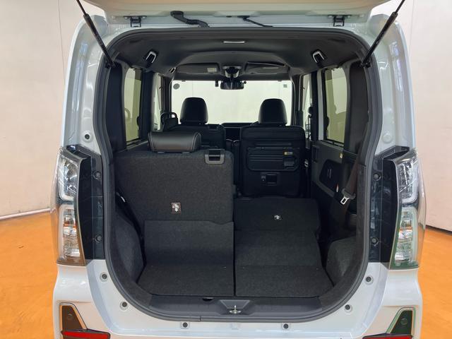 タント カスタムRS バックカメラ連動9インチフルセグナビ USB接続 ブルートゥース対応 フロント.リヤドライブレコーダー連動 ETC 前席シートヒーター バックドア大型スポイラー バックドアメッキセンターガーニッシュ(44枚目)