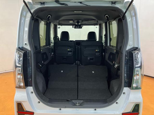 タント カスタムRS バックカメラ連動9インチフルセグナビ USB接続 ブルートゥース対応 フロント.リヤドライブレコーダー連動 ETC 前席シートヒーター バックドア大型スポイラー バックドアメッキセンターガーニッシュ(45枚目)