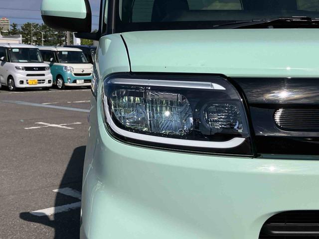 タント Ｘ　バックカメラ　左側電動スライドドア　シートヒーター　電動パーキングブレーキ　ＬＥＤヘッドライト　オートライト　オートエアコン　上下２段調節式デッキボード　コーナーセンサー　衝突被害軽減ブレーキ（3枚目）