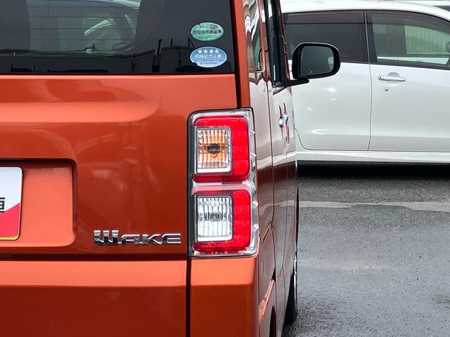 ウェイク L ファインセレクションSA ナビ/TV/DVD/BT/USB LEDヘッドライト オートライト フォグランプ 左側電動スライドドア オートエアコン キーフリーシステム プッシュスタート アルミホイール スマアシ 盗難防止アラーム(39枚目)