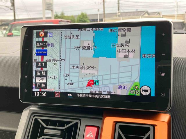 タフト Ｇ　９型ナビ／ＴＶ／ＤＶＤ／ＢＴ／ＵＳＢ　Ｂカメラ　ＥＴＣ　前後ドラレコ　ＬＥＤヘッドライト　オートライト　ＡＤＢ　スマアシ　コーナーセンサー　ガラスルーフ　ルーフレール　シートヒーター　アルミホイール（3枚目）